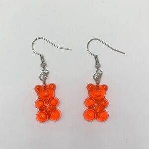Red Gummy Bear Earrings❤️
